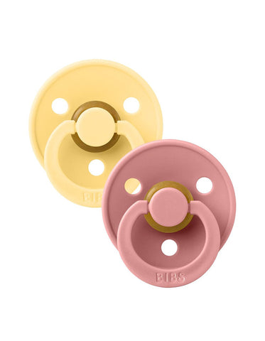 BIBS Color čiulptukai pale butter dusty pink spalvos 6-18 men antras dydis
