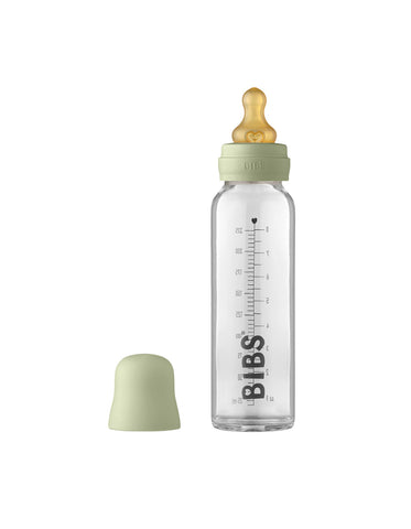 BIBS stiklinis maitinimo buteliukas kūdikiui 225 ml SAGE