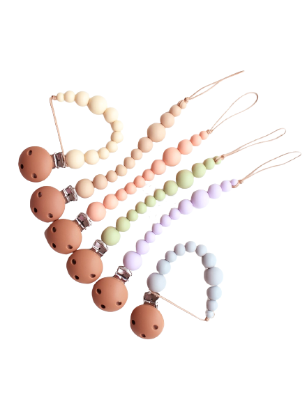 silikoninis čiulptuko laikiklis kūdikiui LUMI