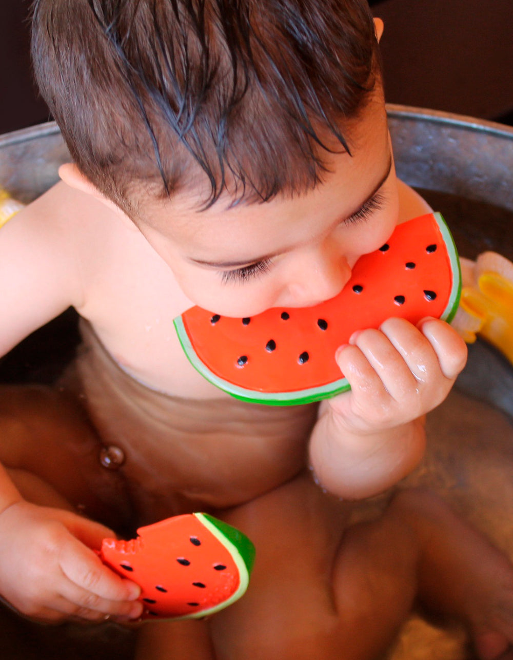Oli & Carol natūralios gumos kramtukaswally the watermelon arbuzas