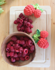 oli&carol natūralios gumos kramtukas valery the raspberry
