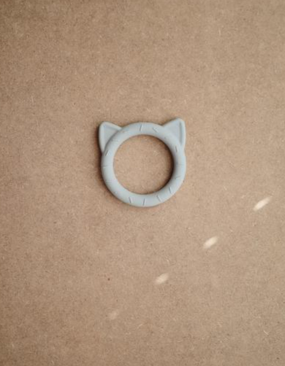 mushie silikoninis kramtukas berniukui CAT stone